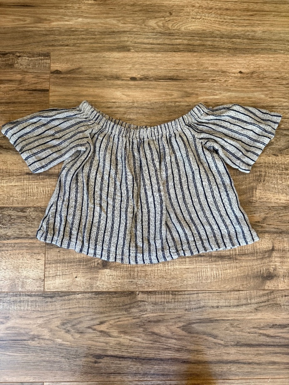 Urban Renewal Vintage Off Shoulder Crop Top